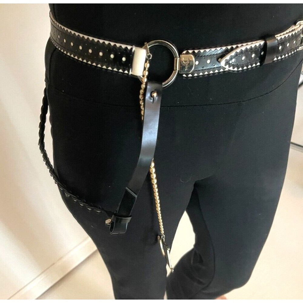 Super Rare Christian Dior Belt with Pearls John Galliano Era 2005 - Picture 7 of 12